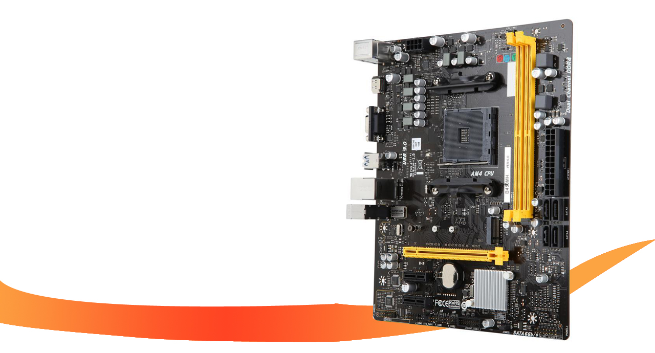BIOSTAR B450MH AM4 Micro ATX AMD Motherboard